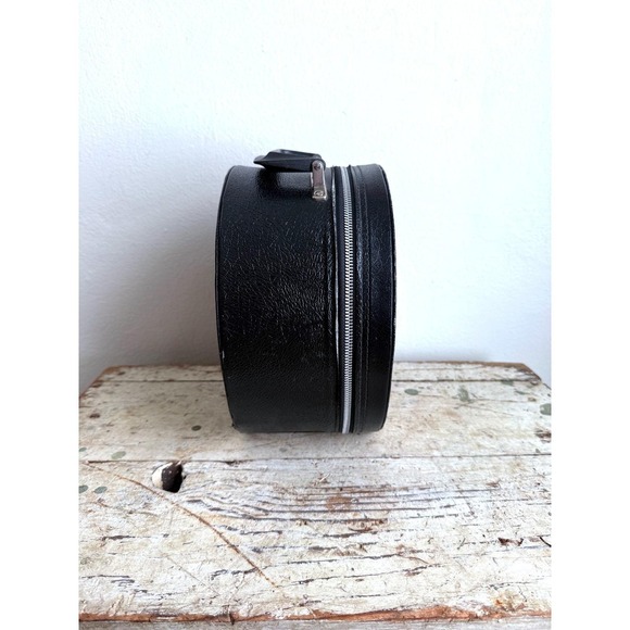 Antique Monogrammed Hat Box Schultz Shriners Vintage Storage Case - Picture 3 of 9